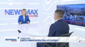 Intervju sa predsjednikom Udruženja sudija Crne Gore gospodinom Miodragom Pešićem, za Newsmax Balkans